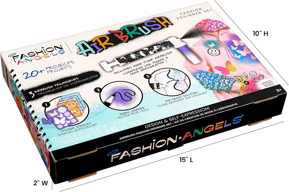 Fashion Angels - Airbrush Fashion Designer Set