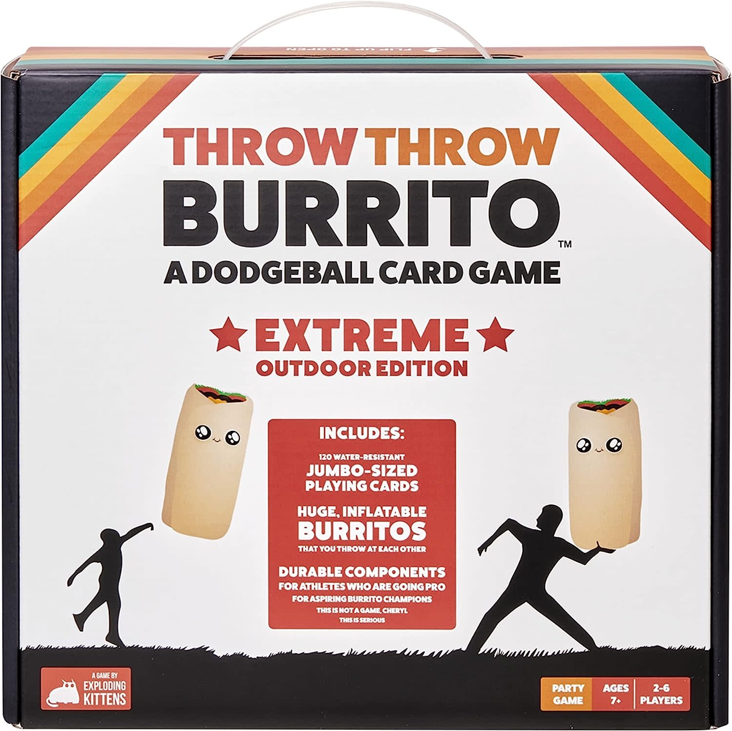 Throw Throw Burrito Extreme Outdoor Edition