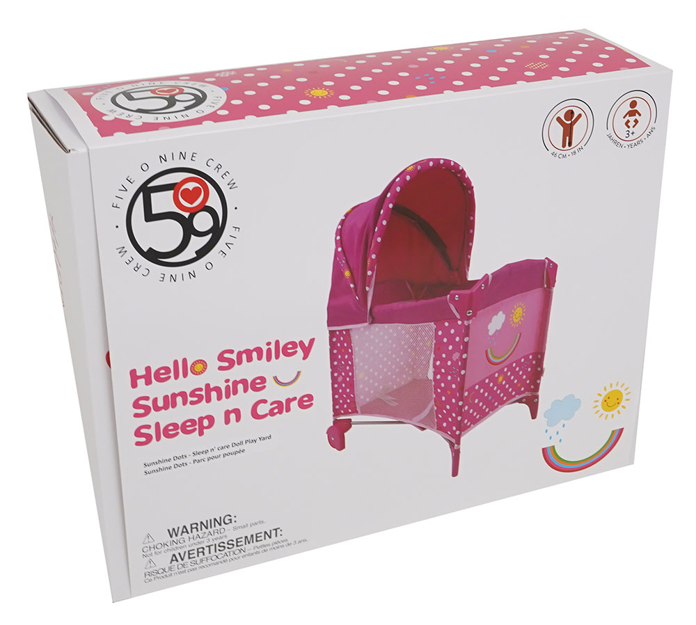 Sunshine Dots Doll Sleep N Care