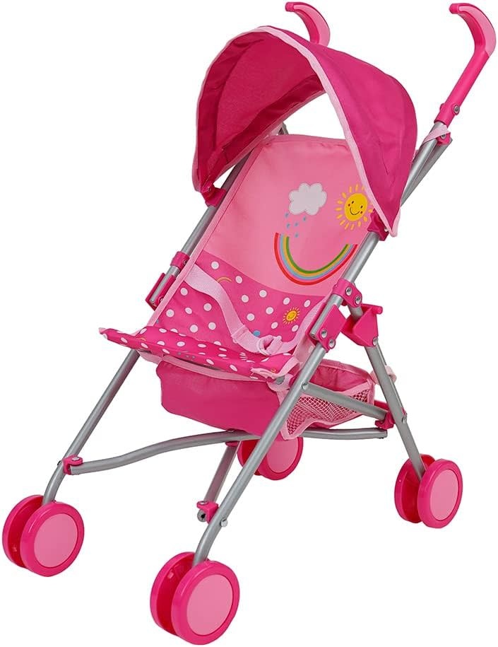 Sunshine Dots Doll Umbrella Stroller