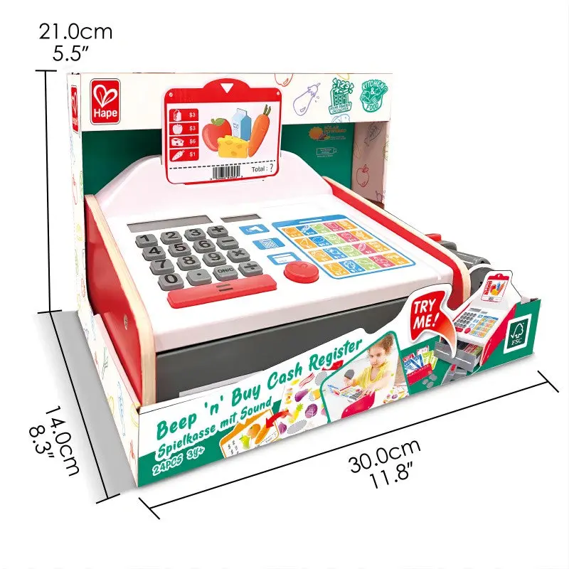 Hape Toys Hape Beep 'n' Buy Cash Register