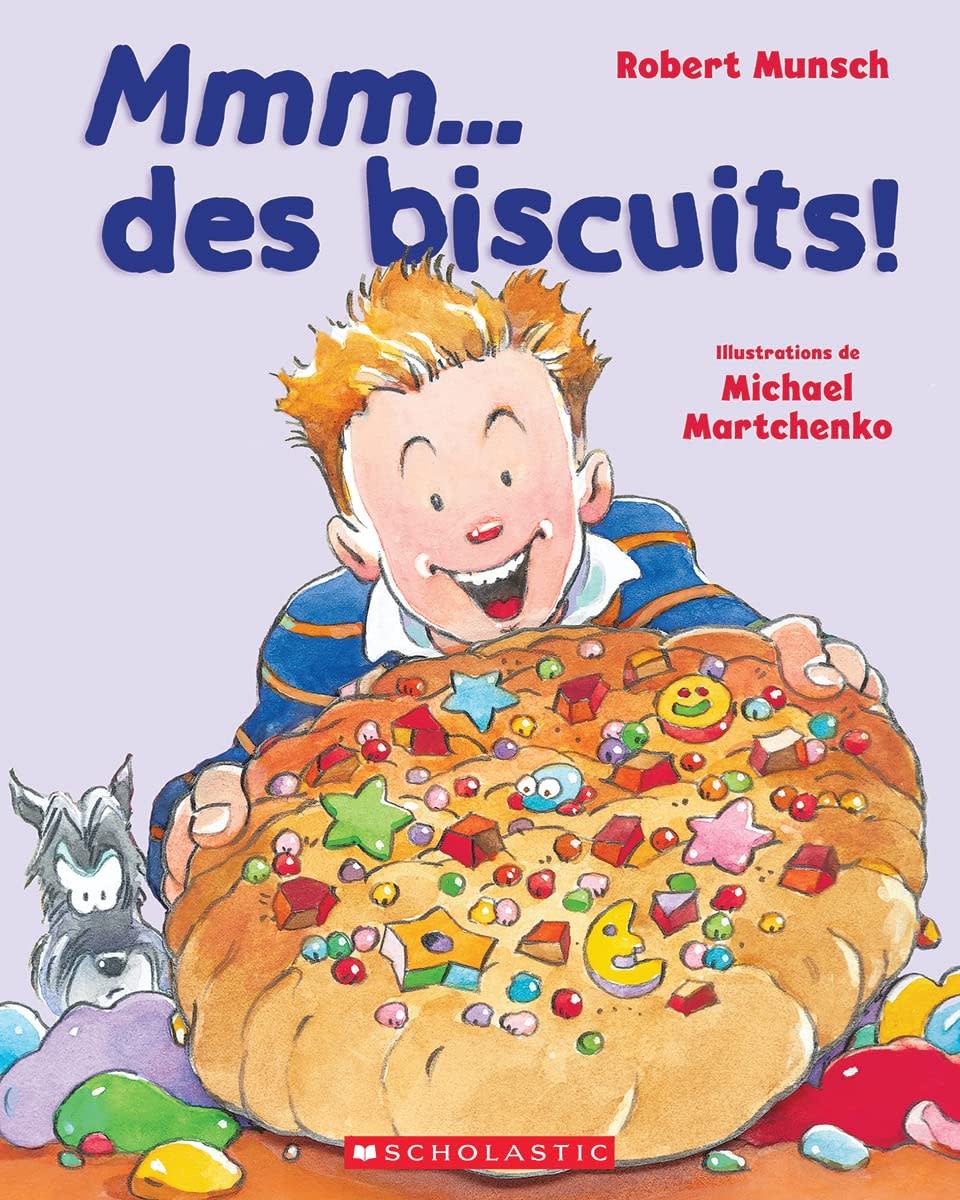 Scholastic French Book: MMM Des Biscuits (MMM Cookies)