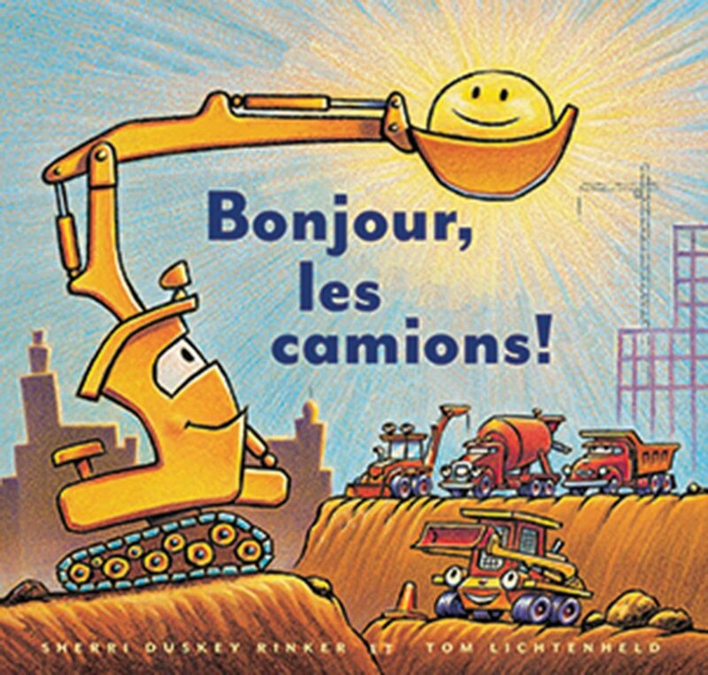 French Book: Bonjour, les Camions! (Goodmorning Trucks!)