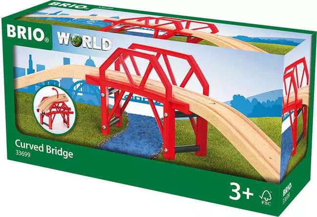 Brio Brio World Train Curved Bridge
