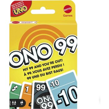 Mattel Uno 99 Card GAme
