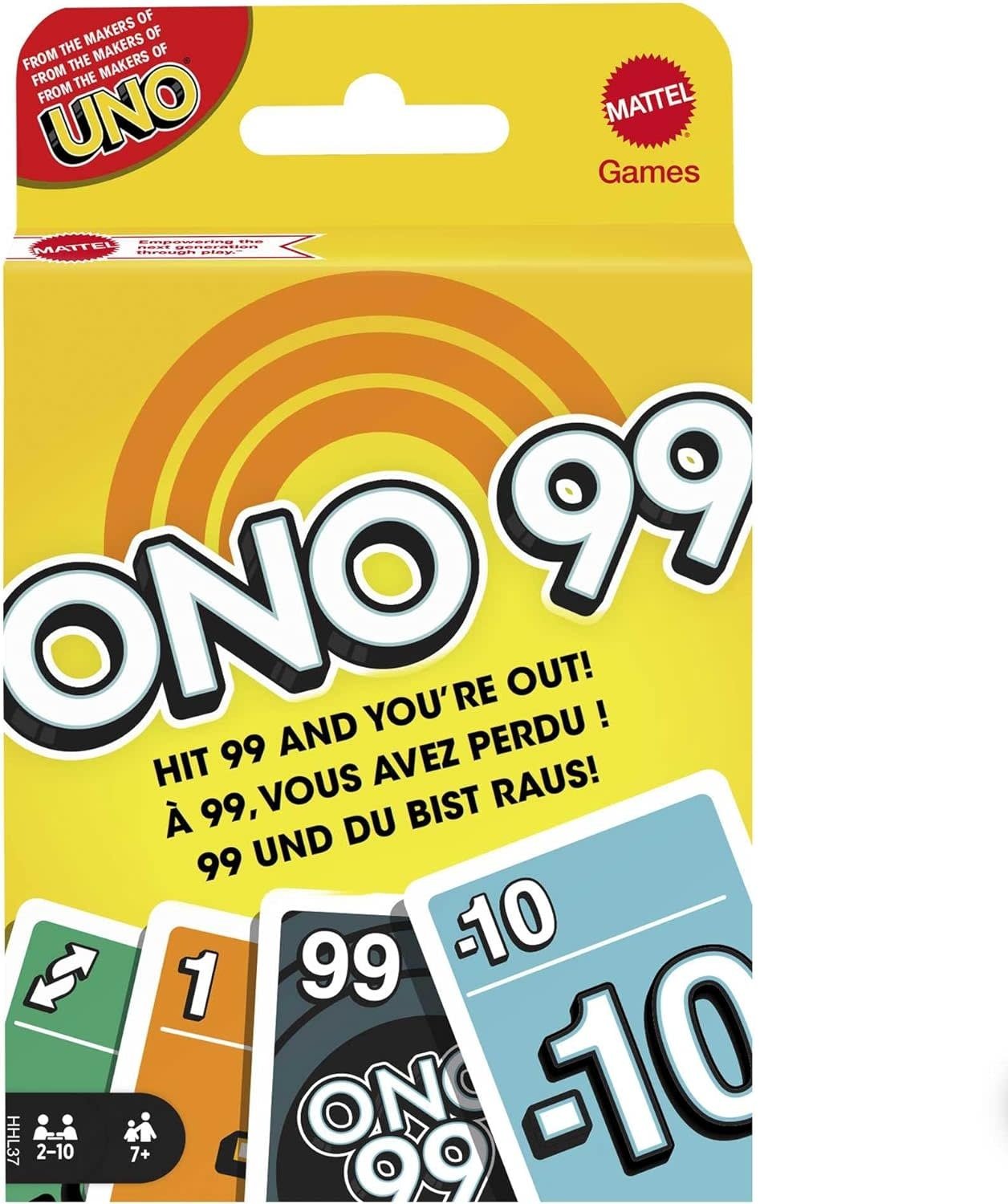 Mattel Card Game Uno 99