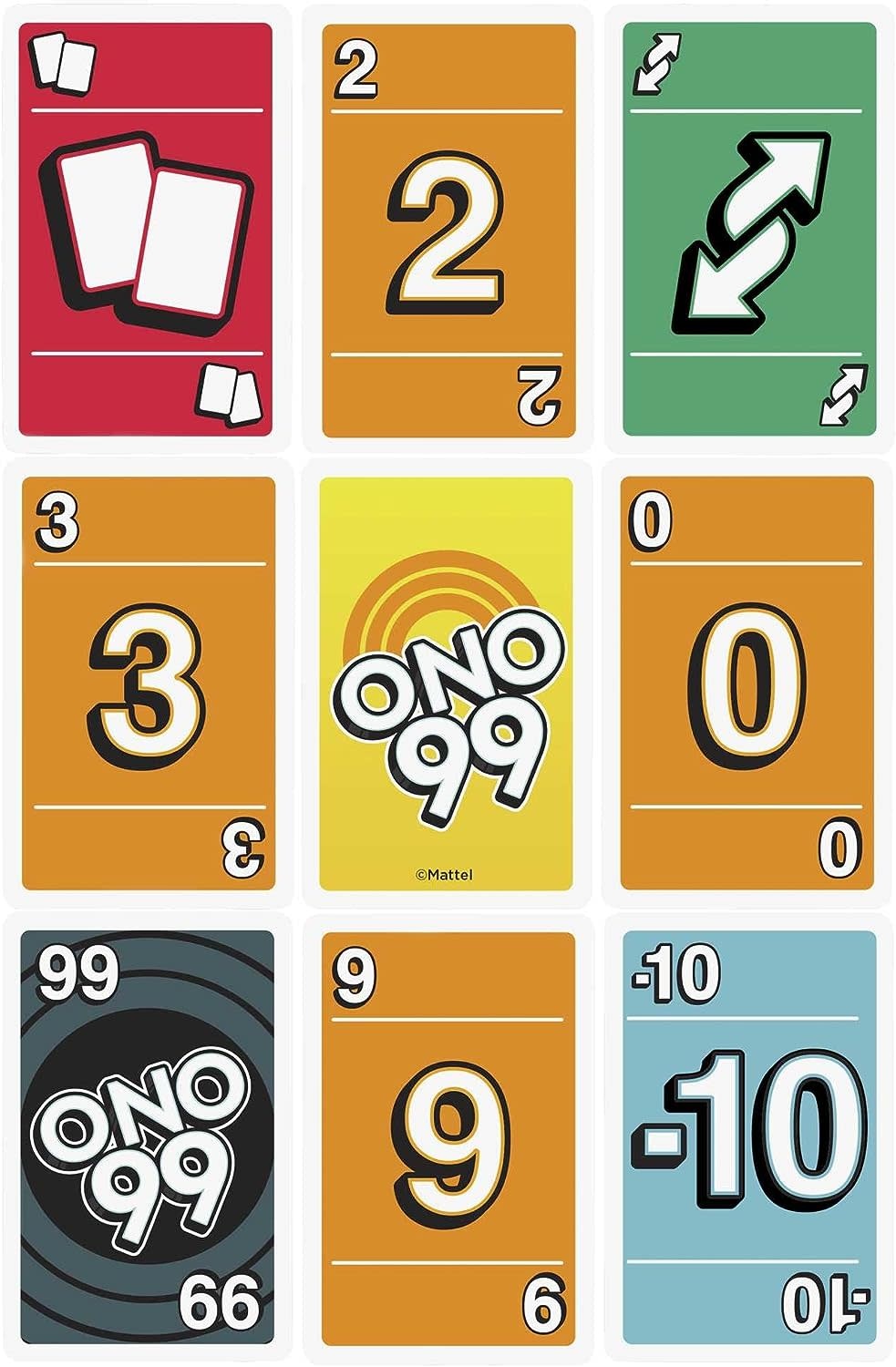 Mattel Card Game Uno 99