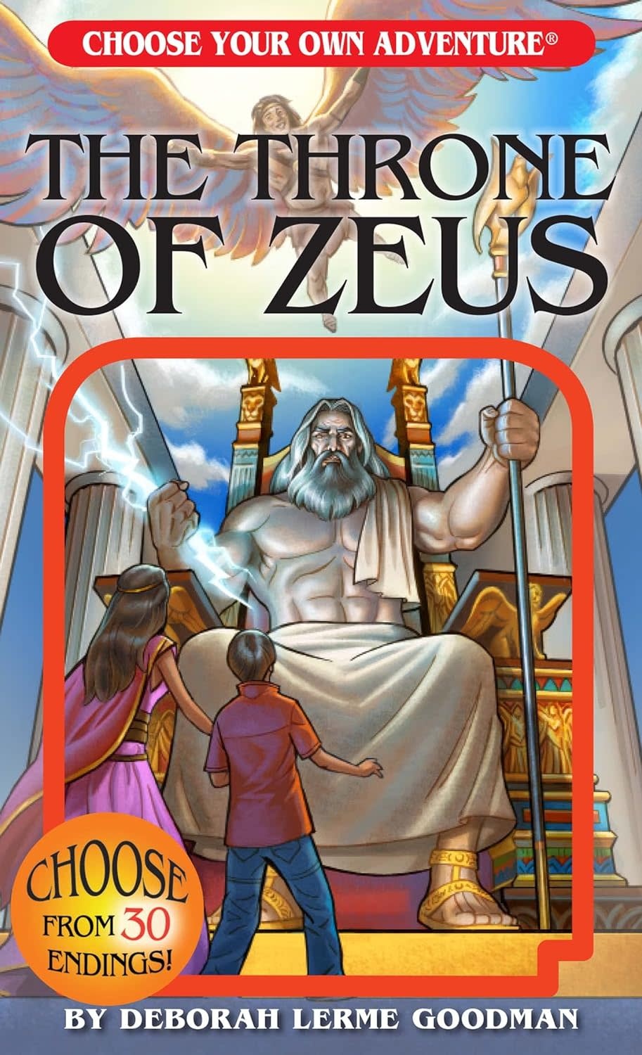 Choose Your Own Adventure Book: The Throne Of Zeus