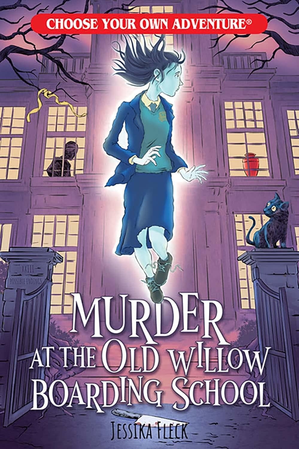 Choose Your Own Adventure Book Murder at the Old Willow School