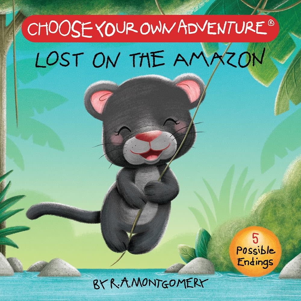 Choose Your Own Adventure Board Book Lost on the Amazon