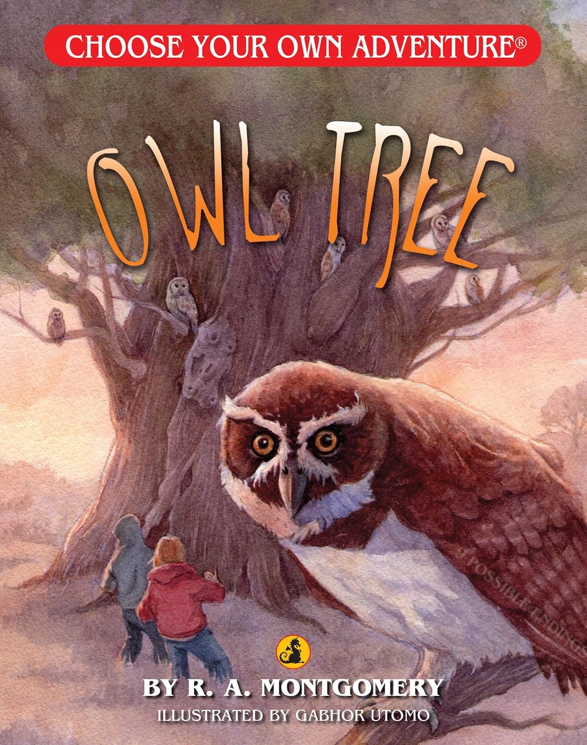 Choose Your Own Adventure Book Dragonlarks Owl Tree