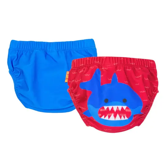 Zoocchini Swim Diaper 2 Piece Set Shark 12-24mths