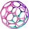 Oball Classic Ball Pink & Purple