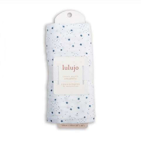 Swaddle Blanket Muslin Cotton Stars