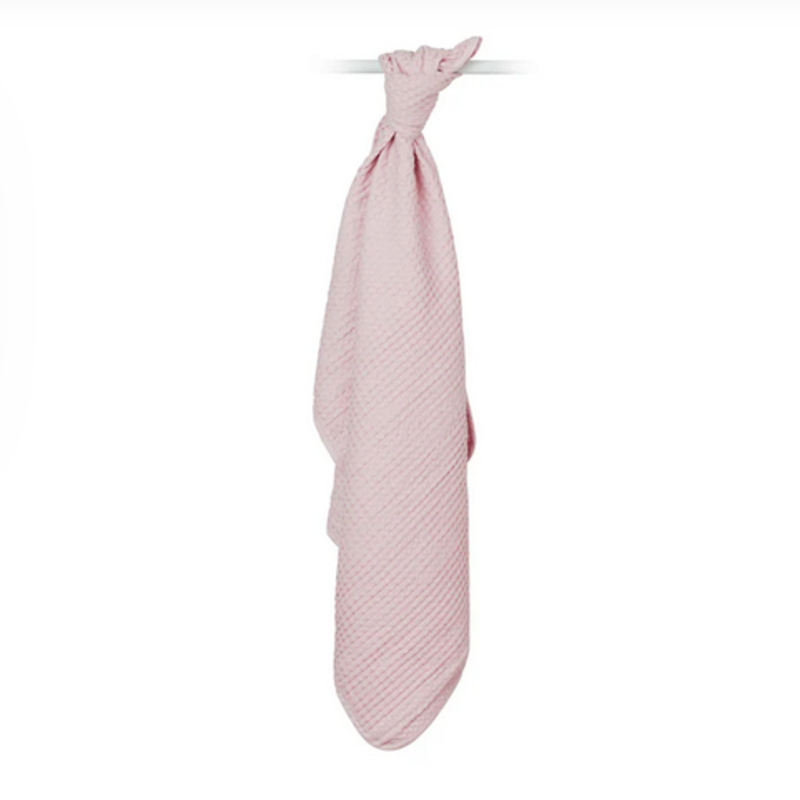 Lulujo Waffle Blanket Boho Ballet Slipper