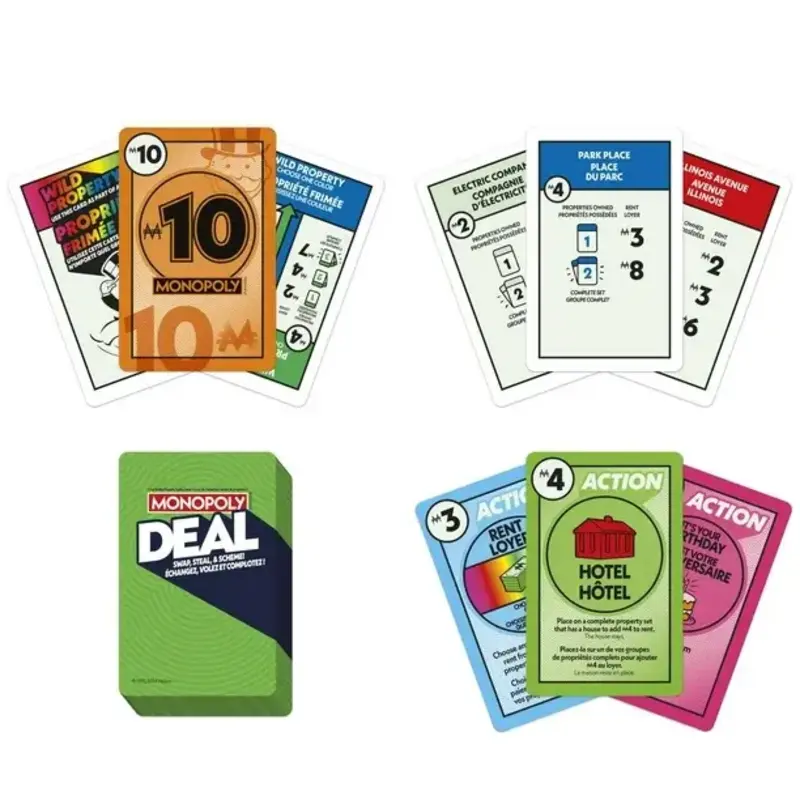 Hasbro Hasbro Card Game Monopoly Deal Swap, Steal & Scheme!