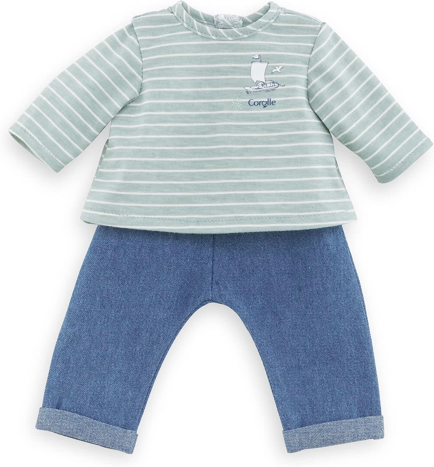 Corolle Doll Outfit Pants & Striped T-shirt 12"