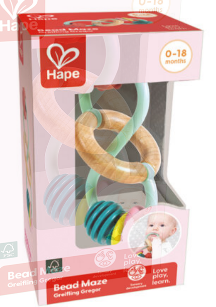 Hape Toys Hape Bead Maze Infant Teething