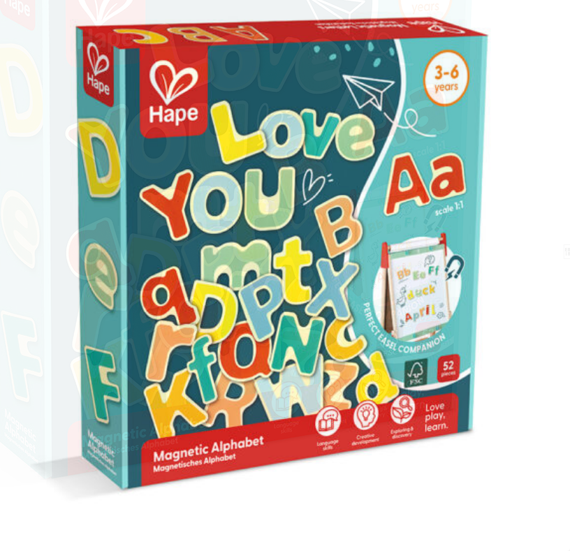 Hape Toys Hape Magnetic Alphabet Letters