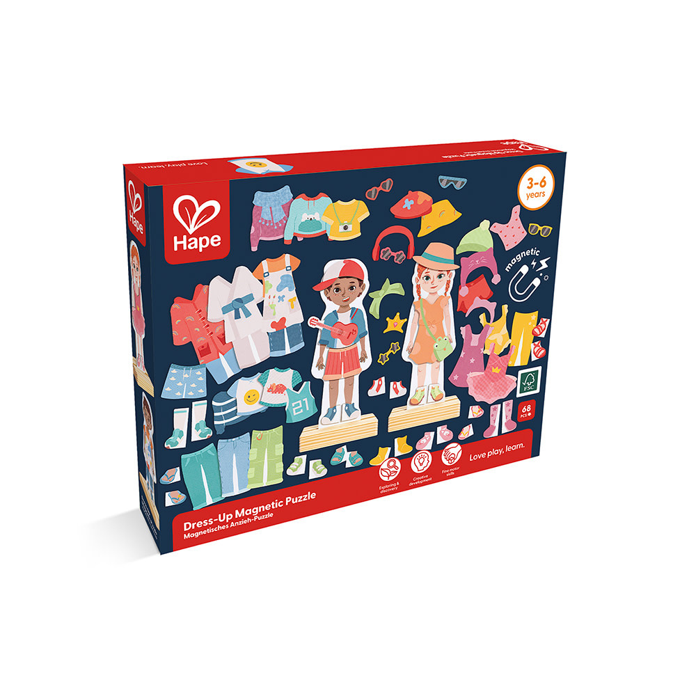 Hape Toys Hape Dress-Up Magnetic Puzzle