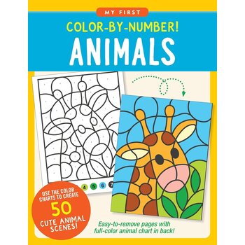 Peter Pauper Color By Number! Animals