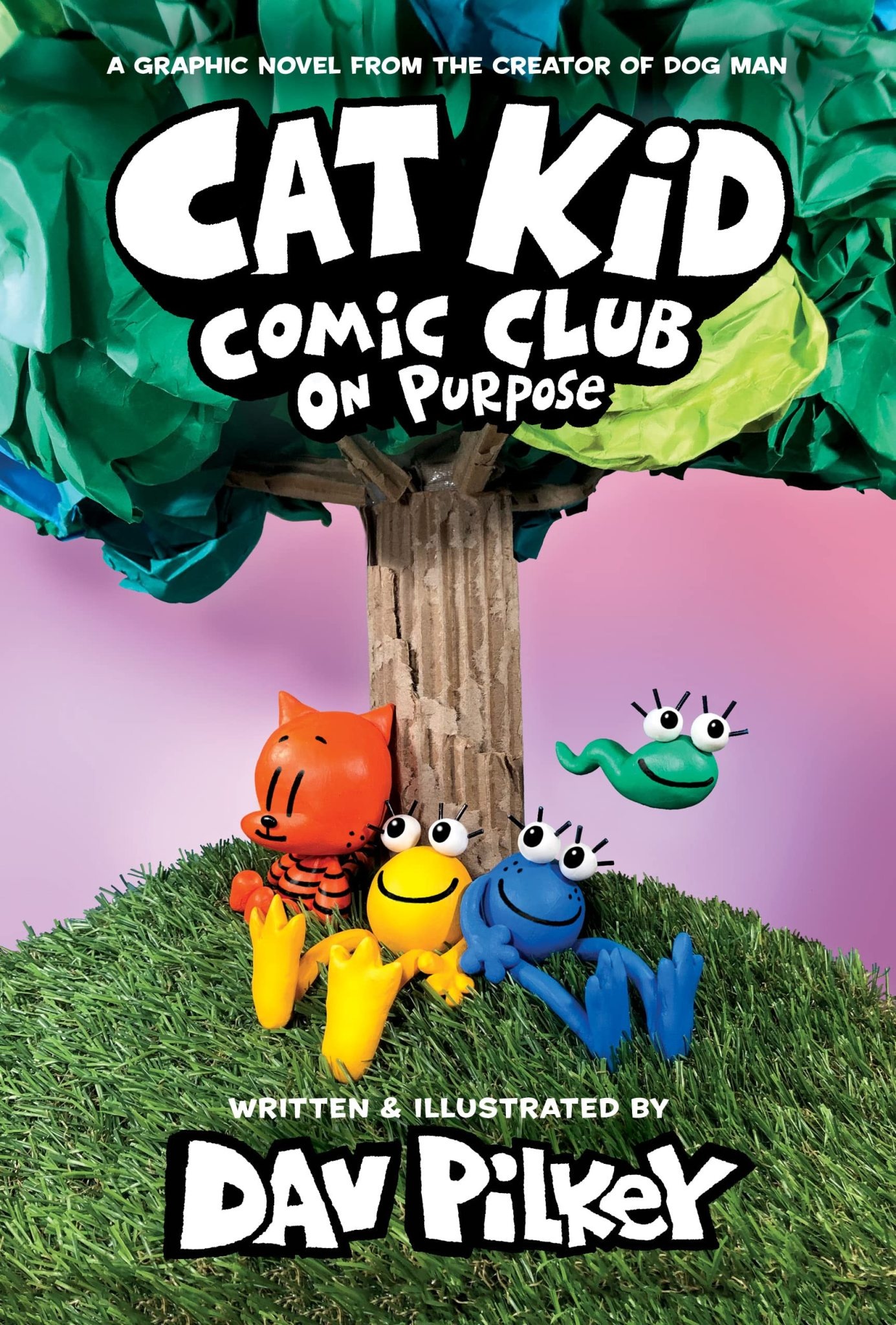 Scholastic Cat Kid Comic Club Book 3 On Purpose