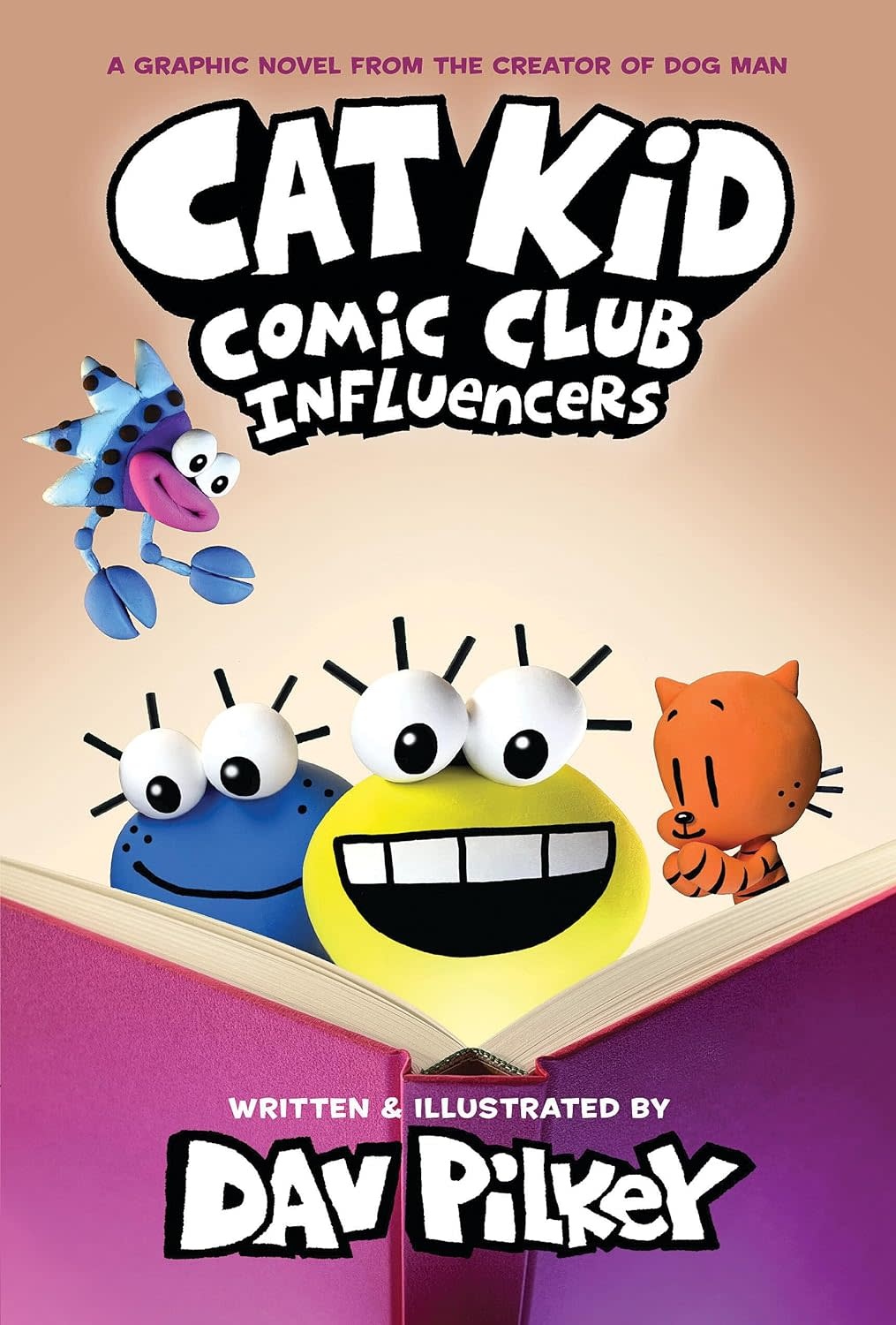 Scholastic Cat Kid Comic Club Book 5 Influencers
