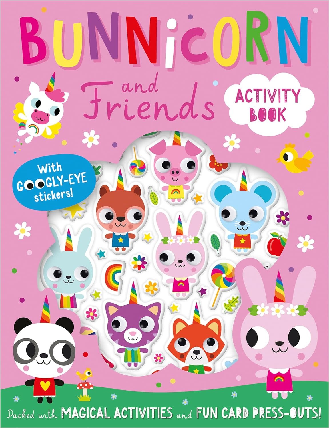 Make Believe Ideas Make Believe Sticker Book Bunnicorn & Friends