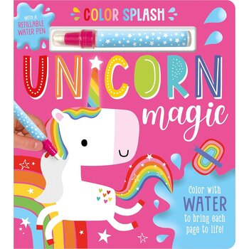 Make Believe Ideas Make Believe Board Book Unicorn Magic Color with Water