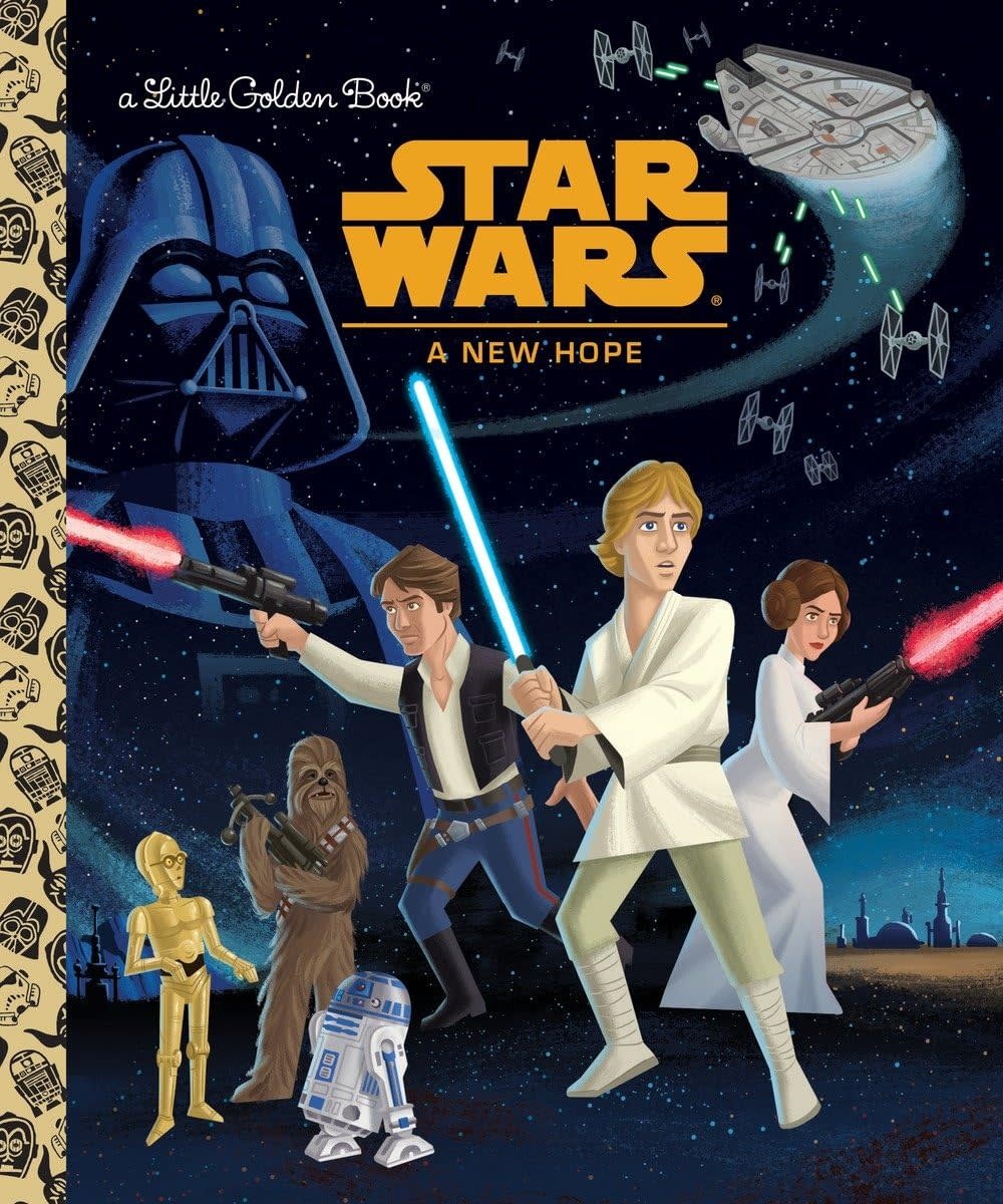 Little Golden Book Star Wars Book A New Hope
