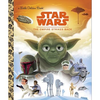 Little Golden Book Star Wars Book The Empire Strikes Back