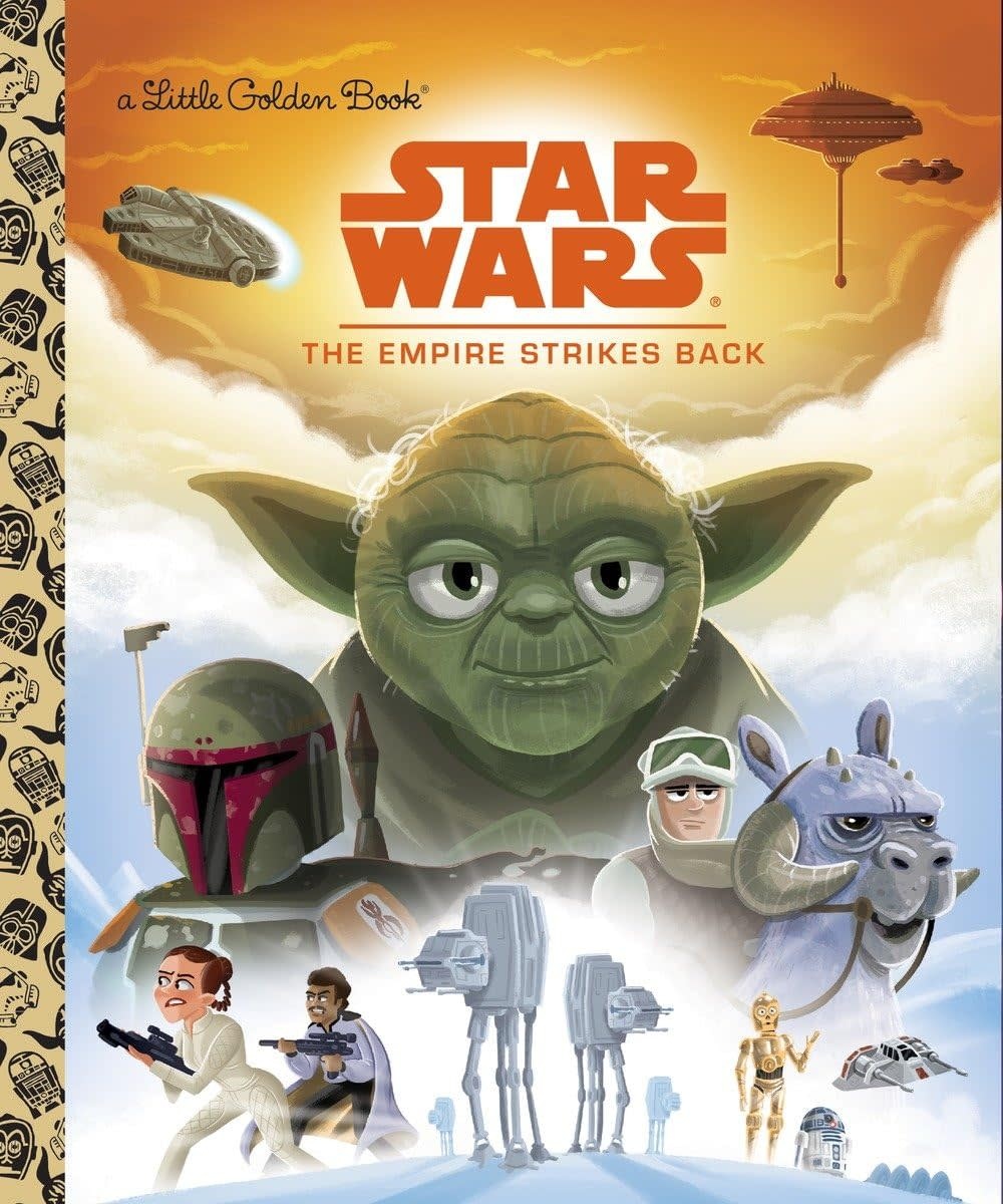 Little Golden Book Star Wars Book The Empire Strikes Back