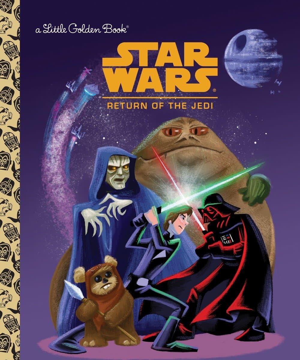 Little Golden Book Star Wars Book Return of the Jedi