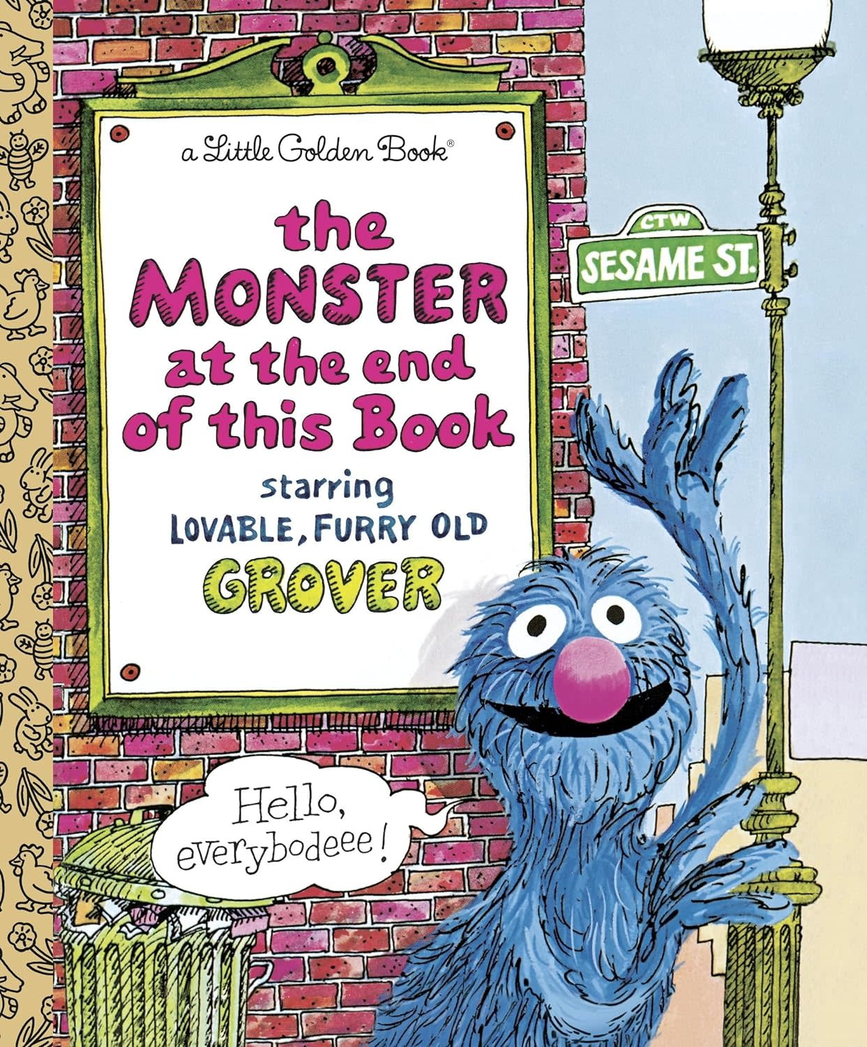Little Golden Book The Monster at the End of This Book