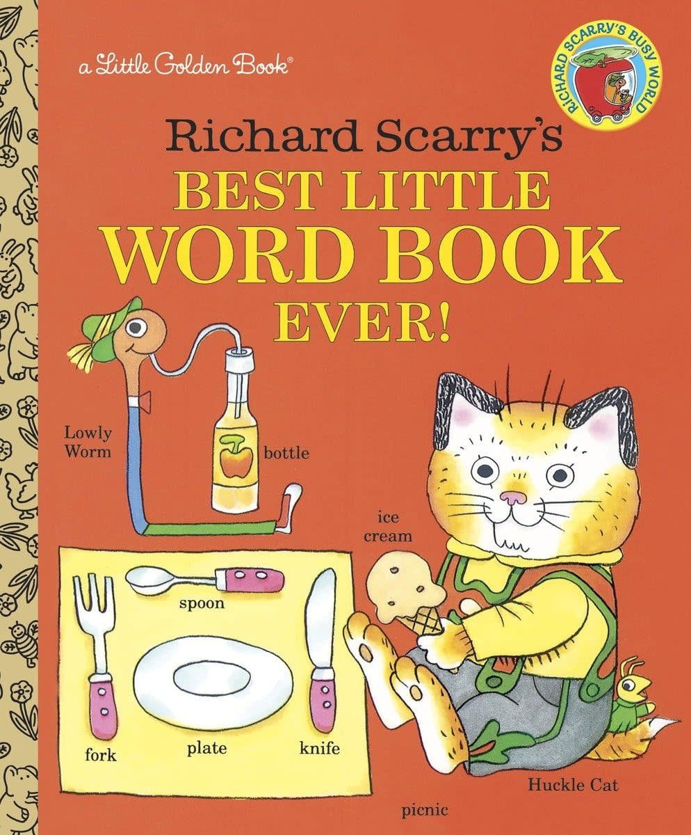 Little Golden Book Richard Scarry's Best Little Word Book Ever