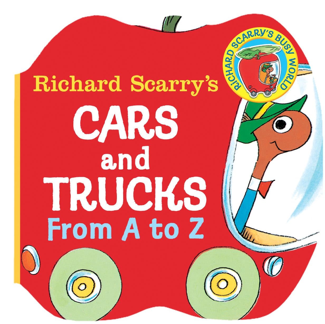 Richard Scarry's Cars And Trucks From A To Z Board Book