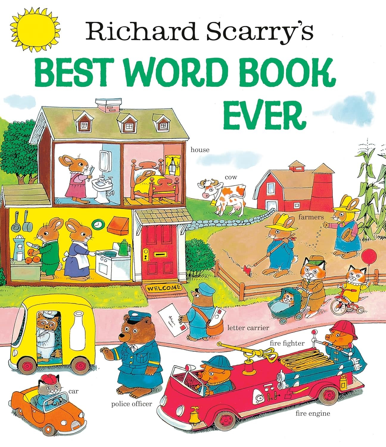 Richard Scarry's Best Word Book Ever Book
