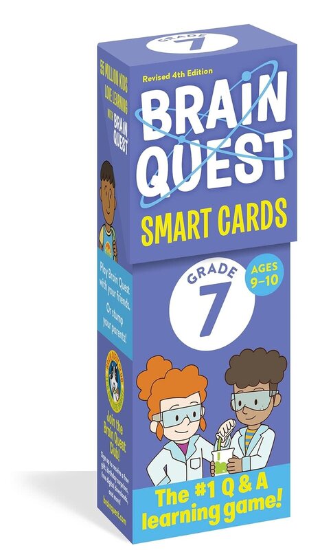 Workman Publishing Brain Quest Smart Cards Grade 7 Ages 9-10