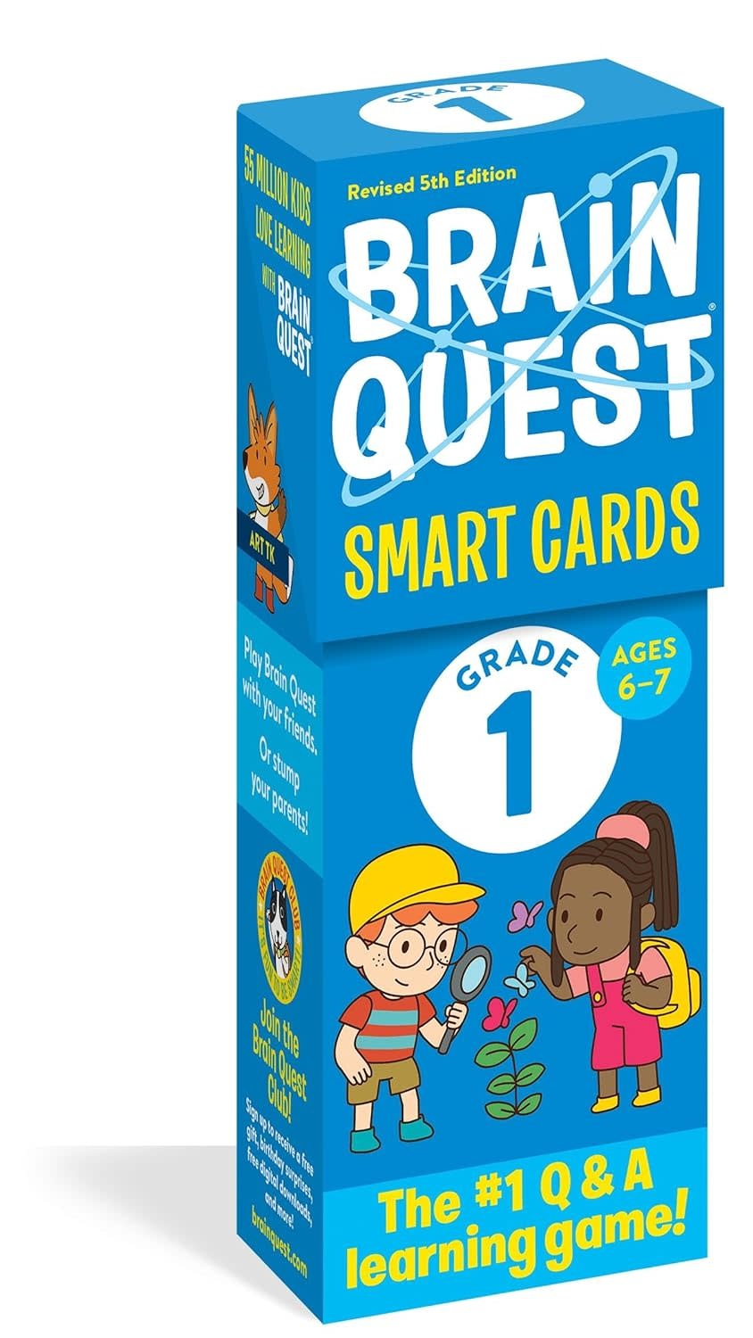 Workman Publishing Brain Quest Smart Cards Grade 1 Ages 6-7