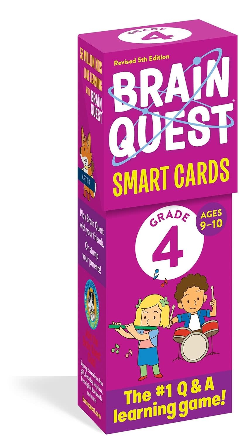 Workman Publishing Brain Quest Smart Cards Grade 4 Ages 9-10