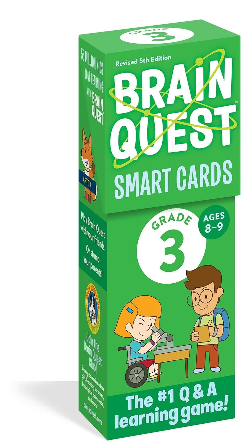 Workman Publishing Brain Quest Smart Cards Grade 3 Ages 8-9