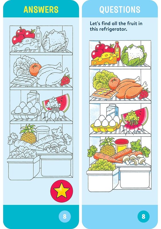 Workman Publishing Brain Quest Smart Cards For Threes Ages 3-4