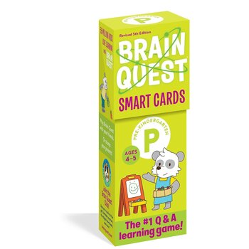 Workman Publishing Brain Quest Smart Cards Pre-Kindergarten Ages 4-5