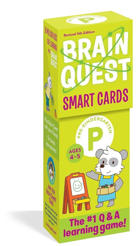 Workman Publishing Brain Quest Smart Cards Pre-Kindergarten Ages 4-5