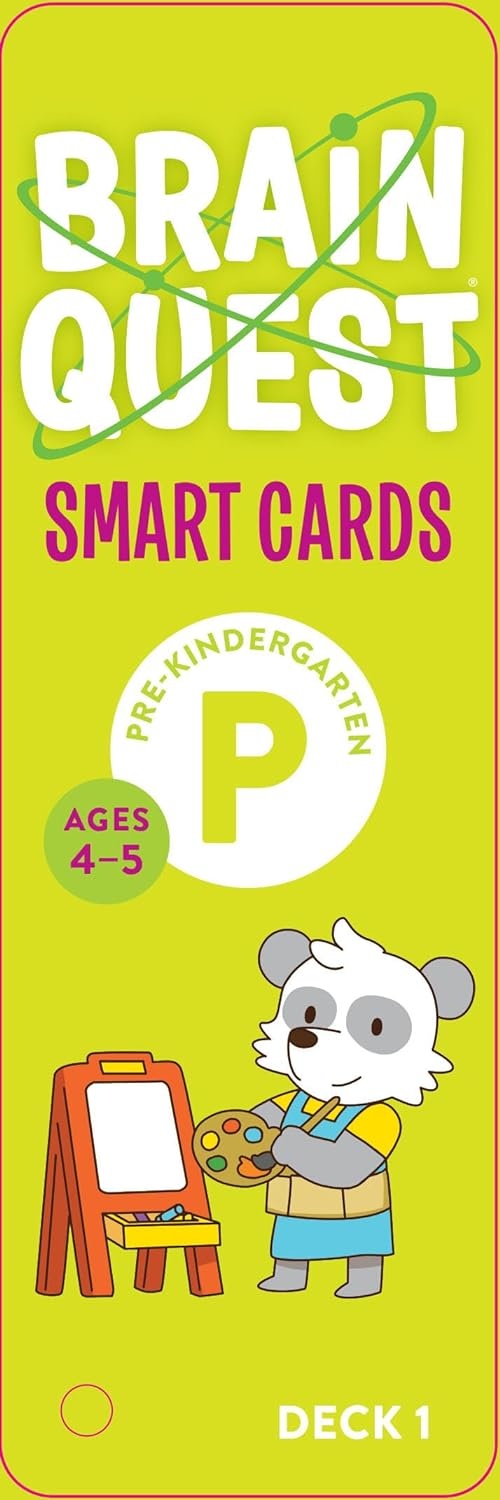 Workman Publishing Brain Quest Smart Cards Pre-Kindergarten Ages 4-5
