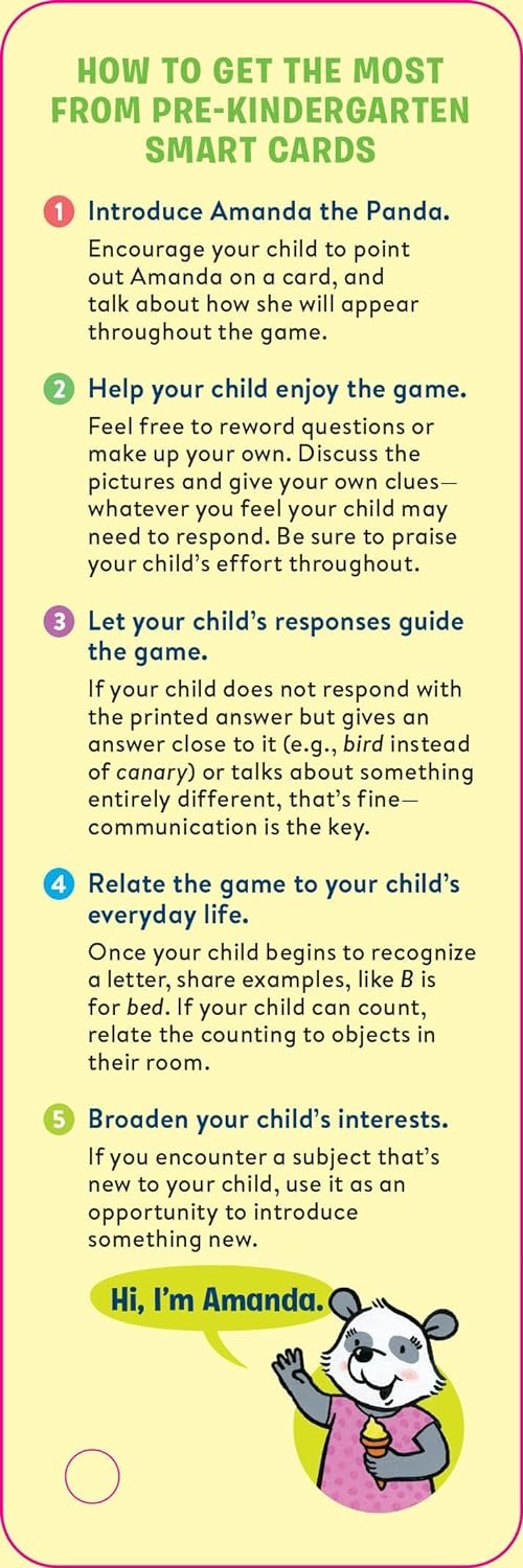 Workman Publishing Brain Quest Smart Cards Pre-Kindergarten Ages 4-5