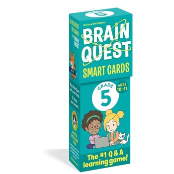 Workman Publishing Brain Quest Smart Cards Grade 5 Ages 10-11