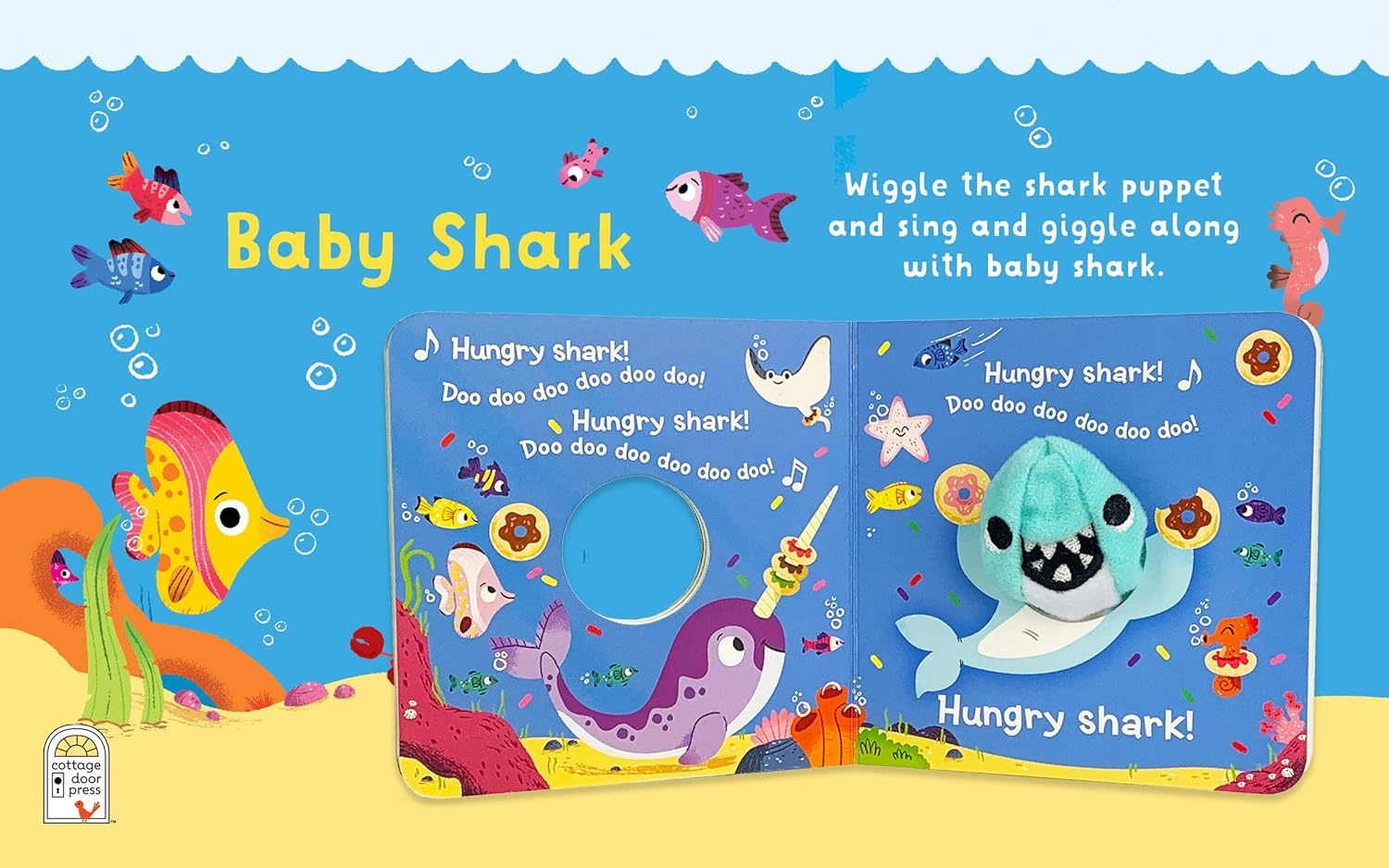 Finger Puppet Board Book: Baby Shark