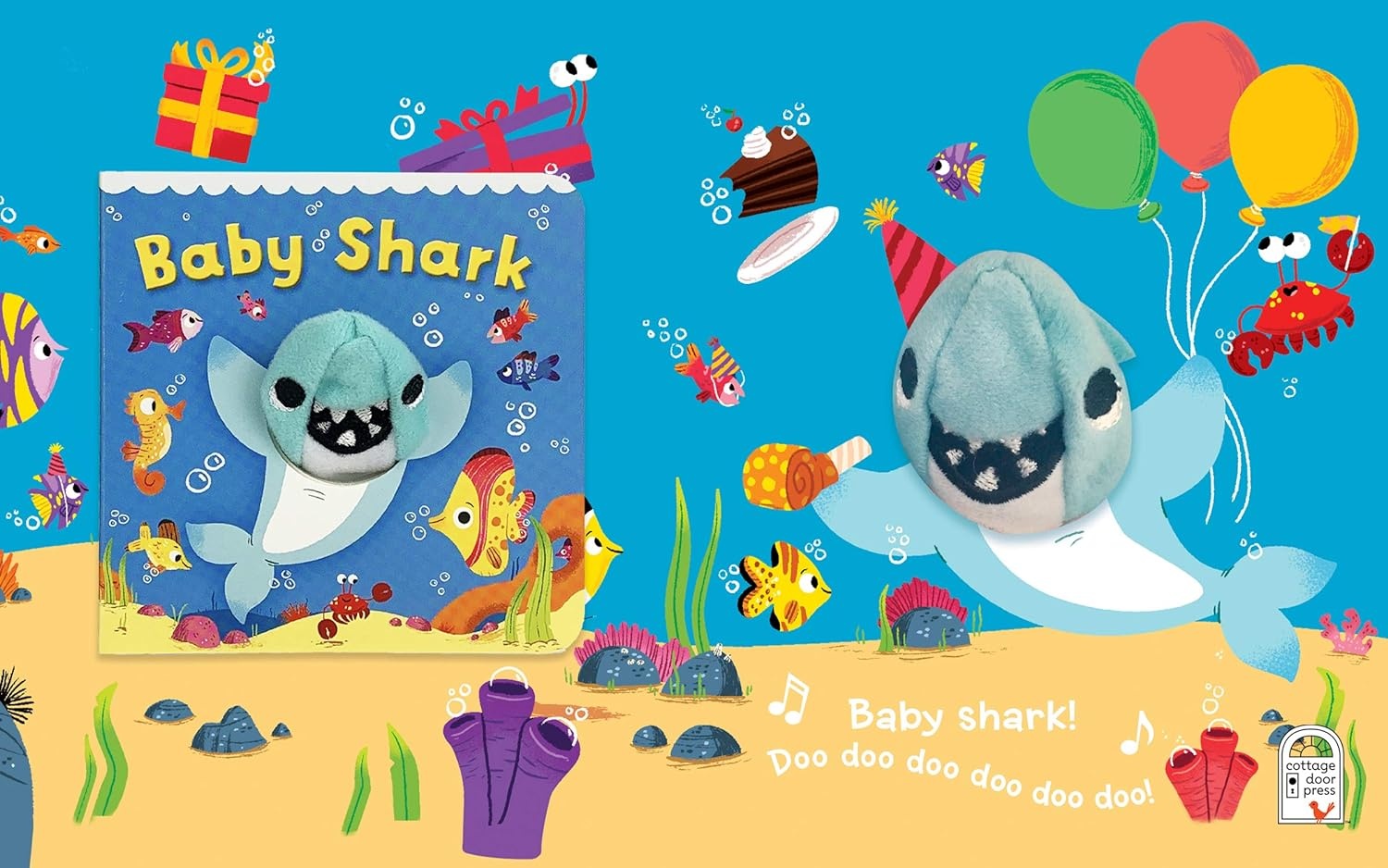Finger Puppet Board Book: Baby Shark