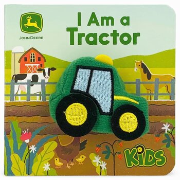 Cottage Books Finger Puppet Board Book I Am a Tractor